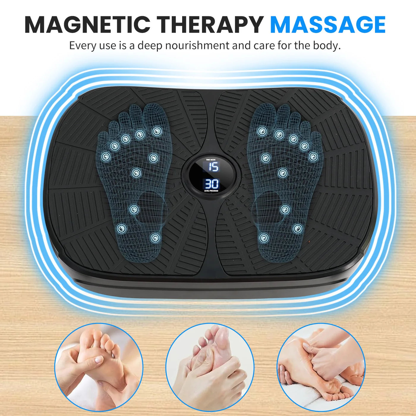 Vibration Plate Exercise Machine For Whole Body Workout Platform UltraPremiumProfessionalGrade